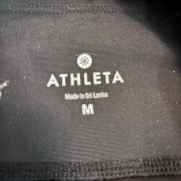 Athleta Black Leggings - Picture 2 of 3